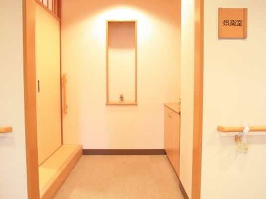 洗練された廊下