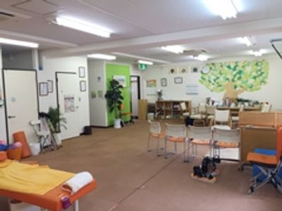 広々とした機能訓練室