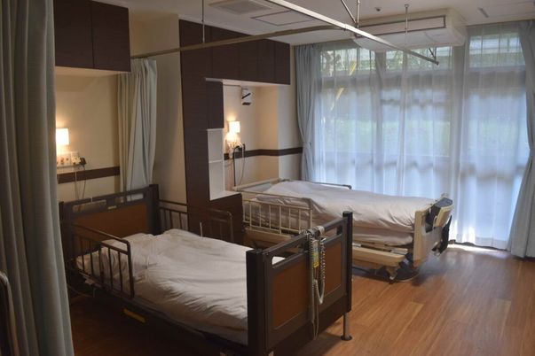 自然光の入る居室