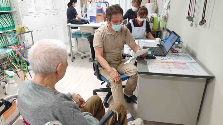 会話中のスタッフイメージ