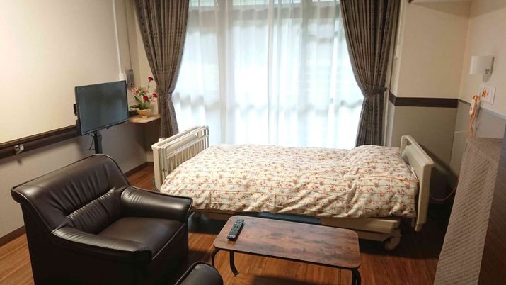 ゆったりした居室