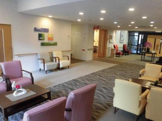 ゆったりした共有スペース