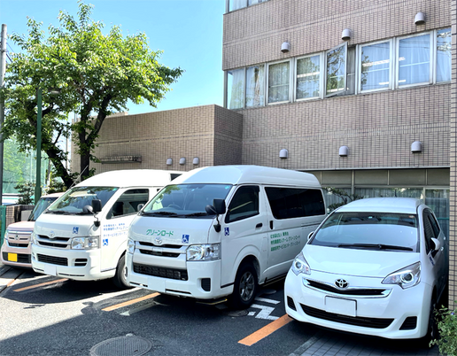 駐車場の外観