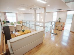 ゆったりとした共有スペース