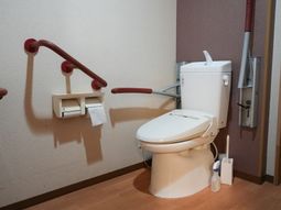 サポート充実のトイレ