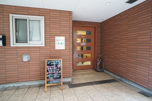 玄関付近の整った外覧