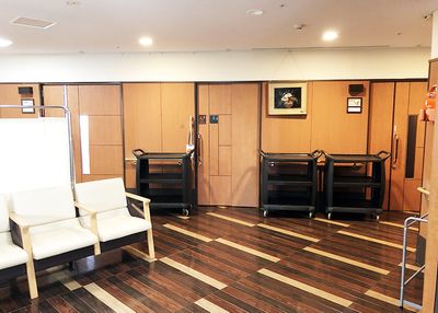 広々とした廊下