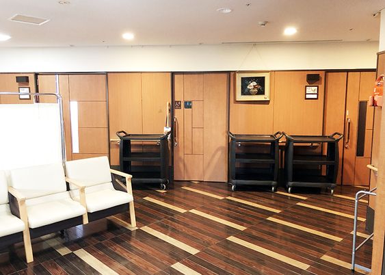 広々とした廊下