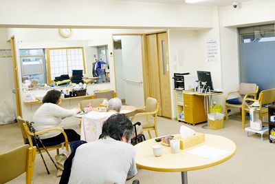 ゆったりした食堂