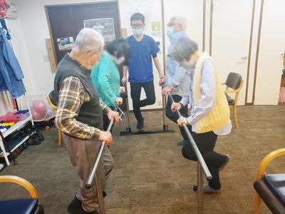 機能訓練の様子