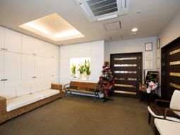 落ち着いたエントランス