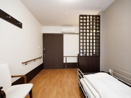 清潔な居室の一角