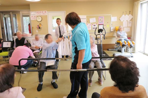 広々とした機能訓練室