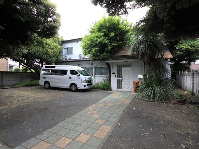 緑豊かなエントランス