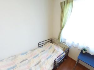 シンプルな個室の居室