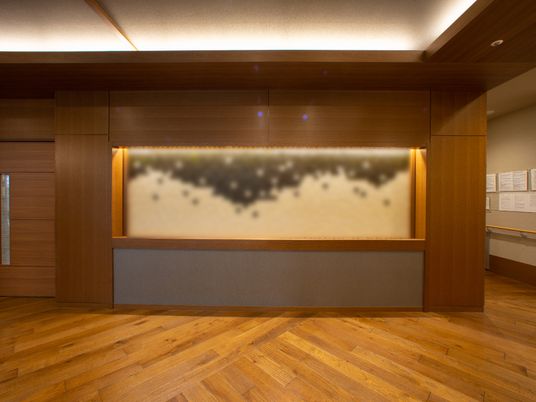 モダンなフロントエリア