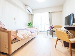 居心地の良い清潔な居室