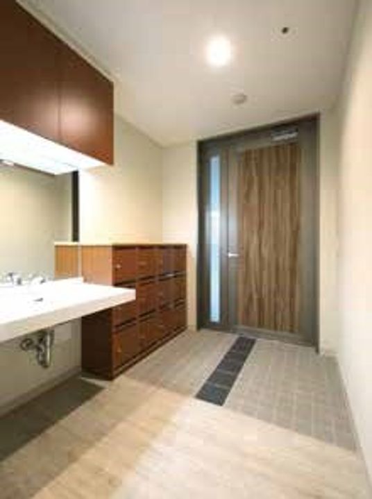 清潔感のある洗面所