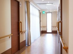 清潔感のある廊下