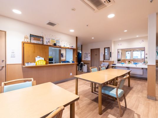 ゆったりした食堂