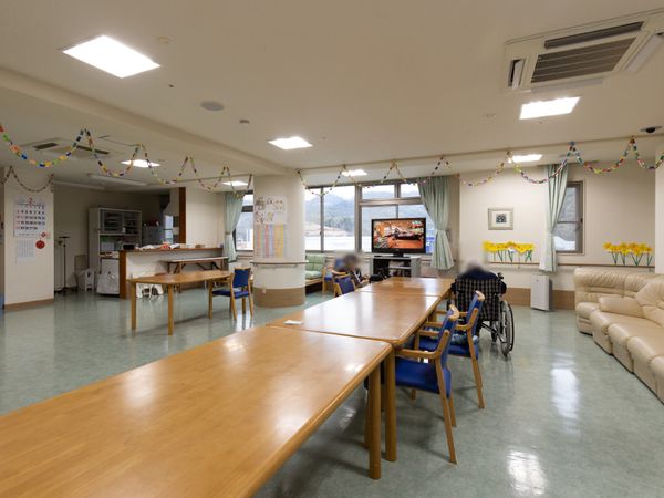 広い共用スペースの様子