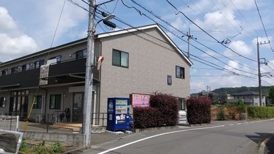 住宅街の外観
