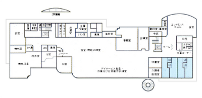 施設の設計図