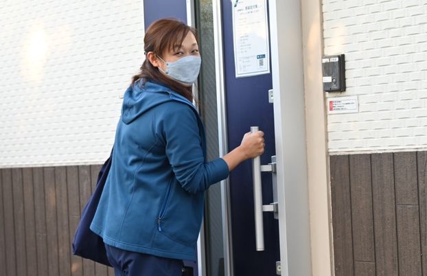 明るいエントランス