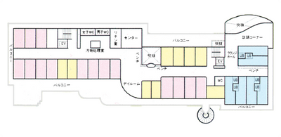 施設の見取り図