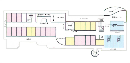 施設の見取り図