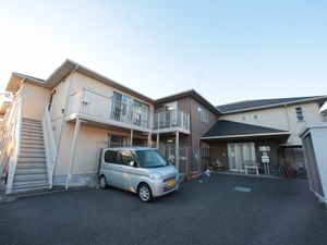 和風な雰囲気の外観