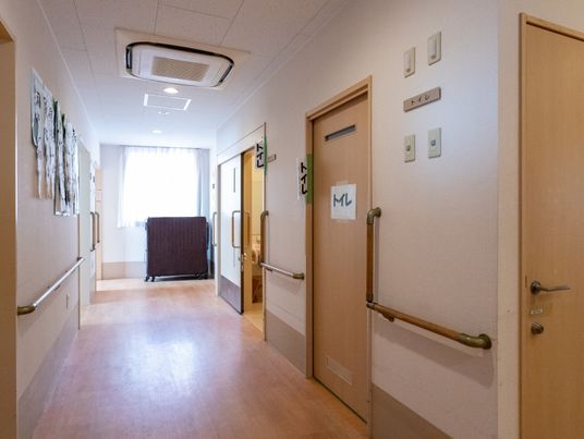 広々とした廊下