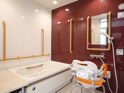 清潔な浴室の設備