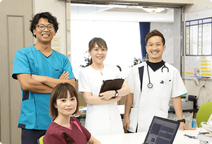 明るいスタッフイメージ