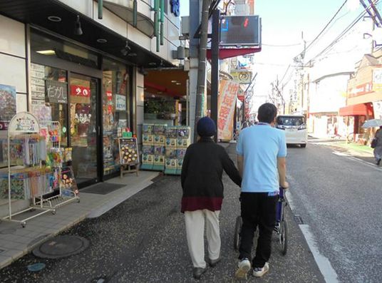 商店街の外観