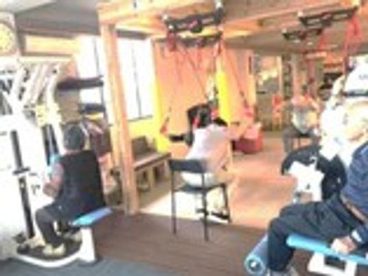 広々とした機能訓練室