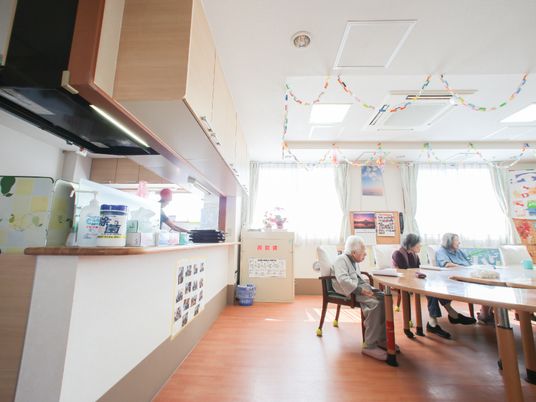 日中の活動風景の場所