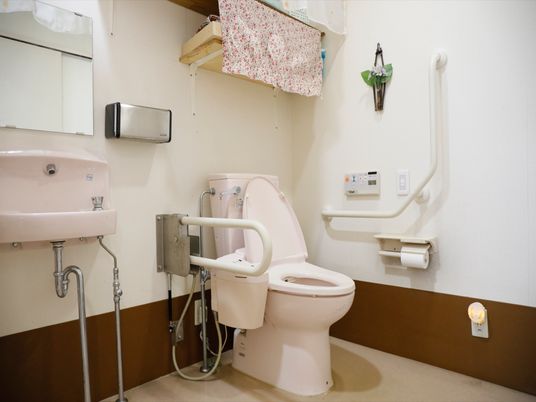 バリアフリーのトイレ設備