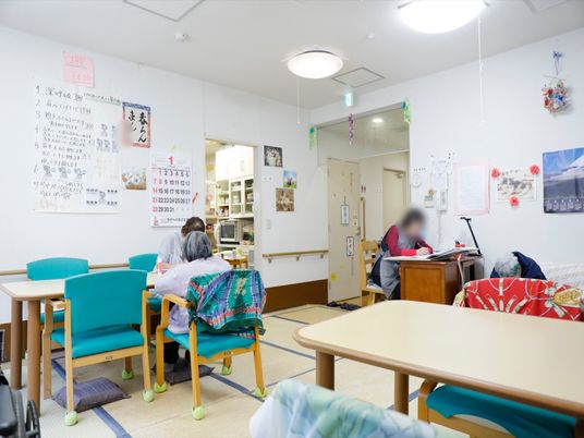 共有エリアと利用者様