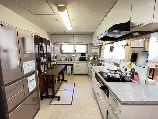 キッチンのお仕事現場