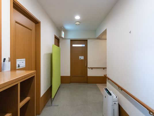 落ち着いた廊下