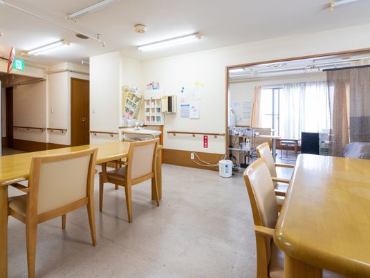 利用者が過ごす食堂