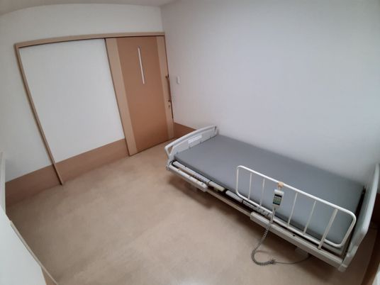 居室の整備中