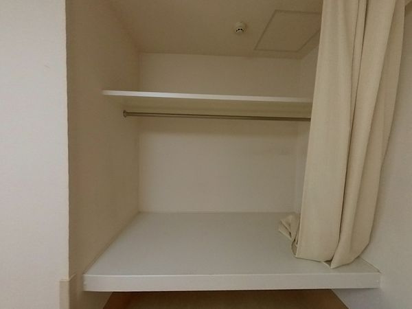 居室整理のクローゼット