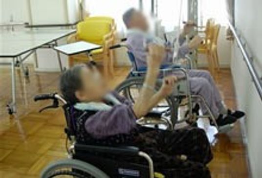 高齢者が運動する空間