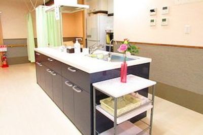 調理設備のある部屋