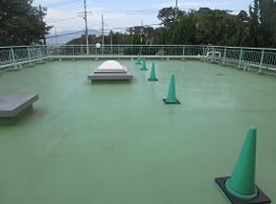 開放的な屋上