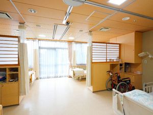 明るい居室  