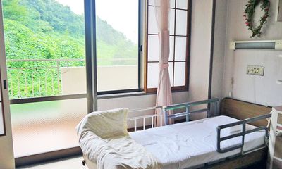 緑に面した居室