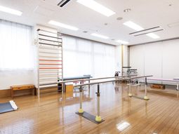 明るい訓練室